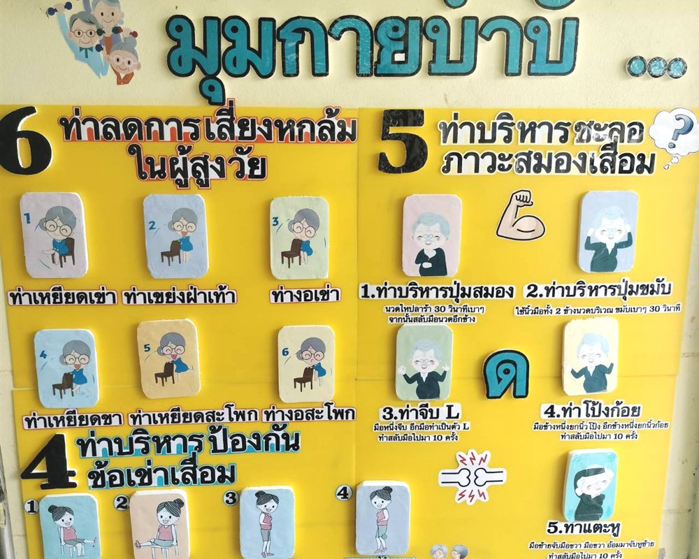บอร์ดกิจกรรมกายภาพและฝึกสมอง